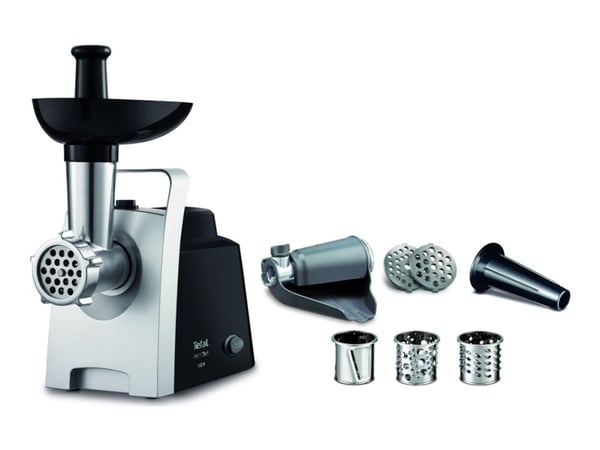 Tefal HV1 NE109838 - Kjøttkvern - 1.4 kW - sølv/svart