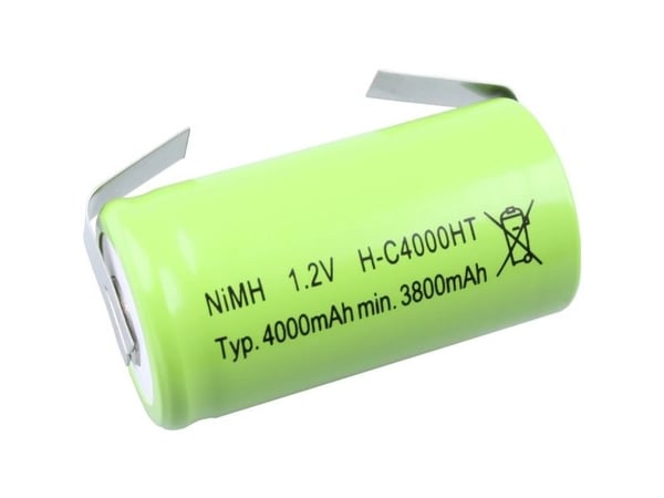 Mexcel Spesialbatteri R14 (C) NiMH 1,2 V 4000 mAh 1 stk