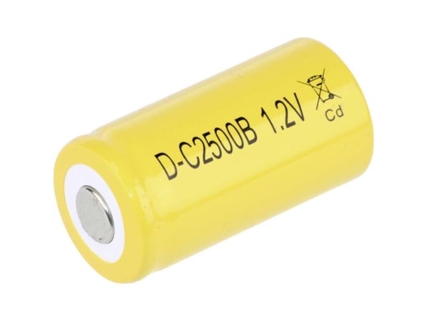 Mexcel spesialbatteri R14 (C) NiCd 1,2 V 2500 mAh (1 stk)