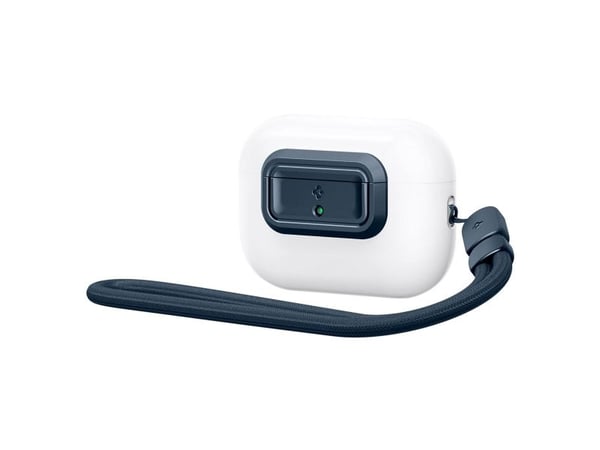 Spigen Lock Fit M, Ask, Polykarbonat, Blå, Vit