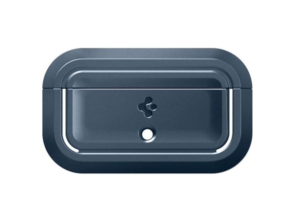 Spigen Lock Fit M, Ask, Polykarbonat, Blå, Vit