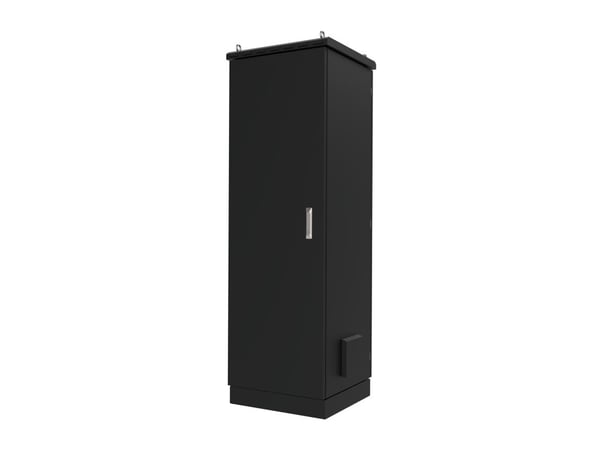 Lanview by Logon Data Line - Rack skap - 600 x 600 mm, data line, IP55 - fritt stående - svart - 22U - 19"