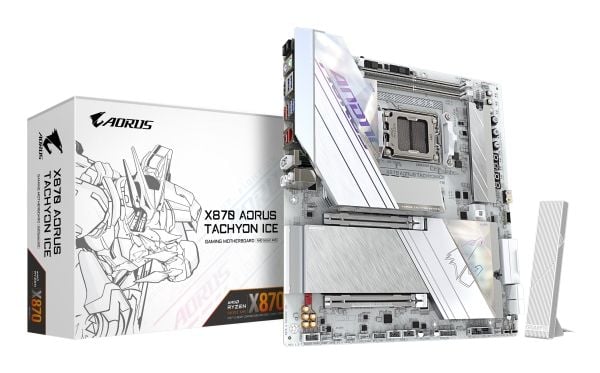 AORUS - Hovedkort - ATX - USB 3.2 Gen 1, USB 3.2 Gen 2, USB-C 3.2 Gen 2x2, USB4 - innbygd grafikk (CPU kreves) - HD-lyd (8-kanalers)