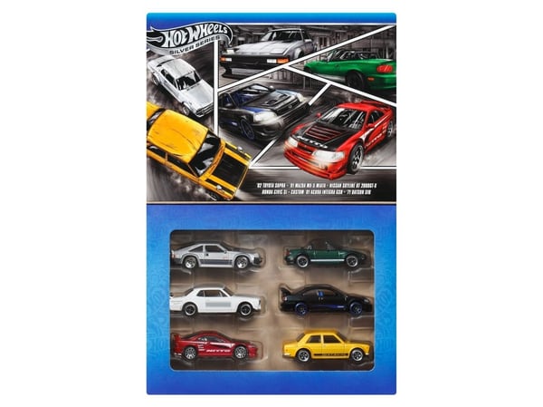 Hot Wheels Silver Series Streets of Japan 6-pack