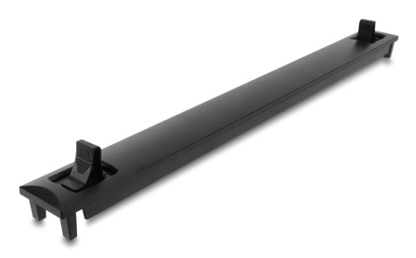 Delock - Blankeplate - svart (RAL 9005) - 1U - 19"