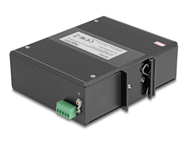 Delock - Switch - industriell - 8 x 10/100/1000 - DIN-skinnemonterbar