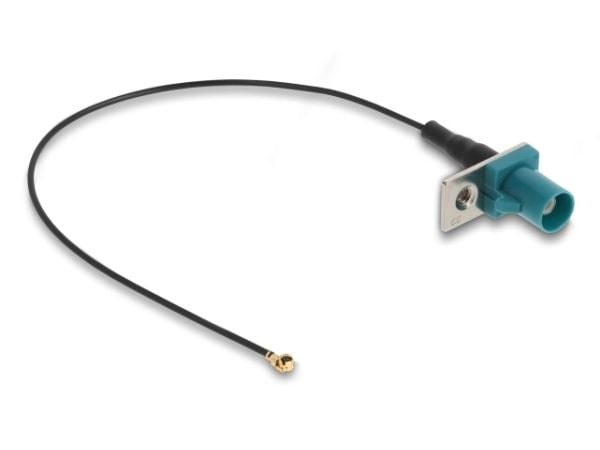 Delock - Antennekabel - FAKRA Z-kobling hann til MHF I hann - 20 cm - koaksial