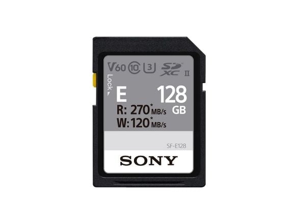 Minnekort Sony minnekort SDXC 128GB E UHS-II C10 U3 V60
