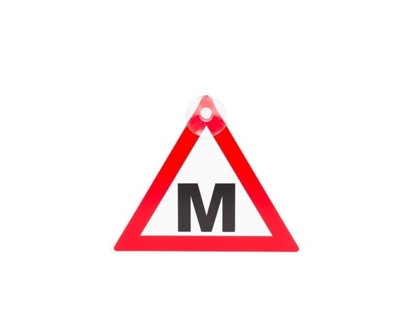 Atebol klistermärken CAR STICKER LEARNING
