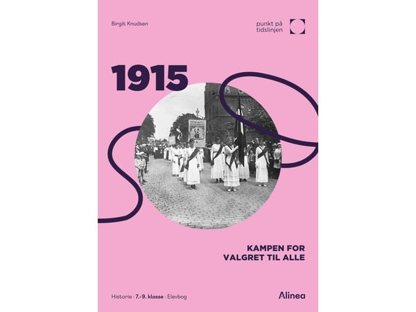 1915: Kampen om rösträtten för alla - punkt på tidslinjen | Birgit Knudsen | Språk: Danska