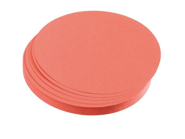 Franken UMZ 10 07, Andre, Rød, Papir, 95 mm, 95 mm, 500 ark