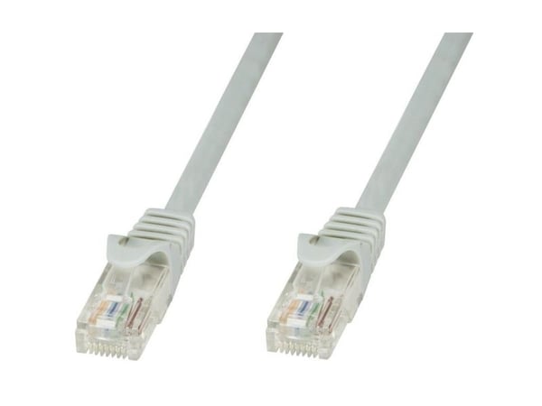 Techly ICOC U6-6U-015T, 1,5 m, Cat6, U/UTP (UTP), RJ-45, RJ-45, Harmaa
