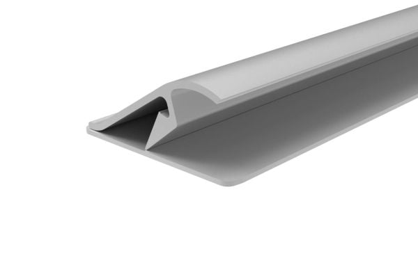 MAUL klemlist, av aluminium, lengde: 428 mm flat høyde, høyde: 13 mm, bredde: 40 mm, klemmebredde: 10 - 1 stk (62462-08)