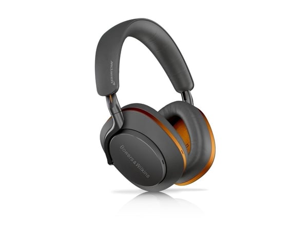 Bowers & Wilkins Px8 McLaren Edition, Trådløs, Samtaler/musikk, 320 g, Hodesett, Grå, Oransje