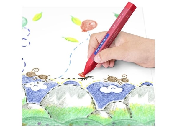 Staedtler Wachsmalkreide Noris jumbo 9er Kartonetui 57890836