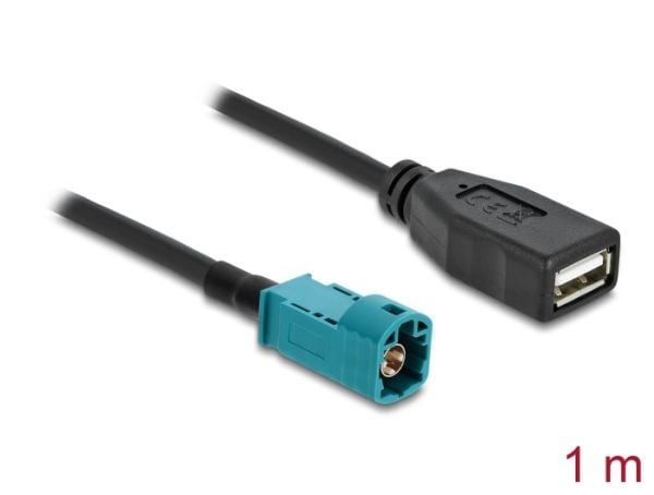 Delock-kaapeli HSD Z uros - USB 2.0 Type-A naaras 1 m