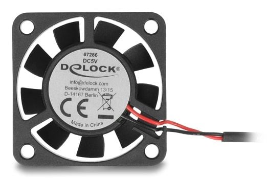 Delock - Kabinettvifte - axial - 40 mm - svart