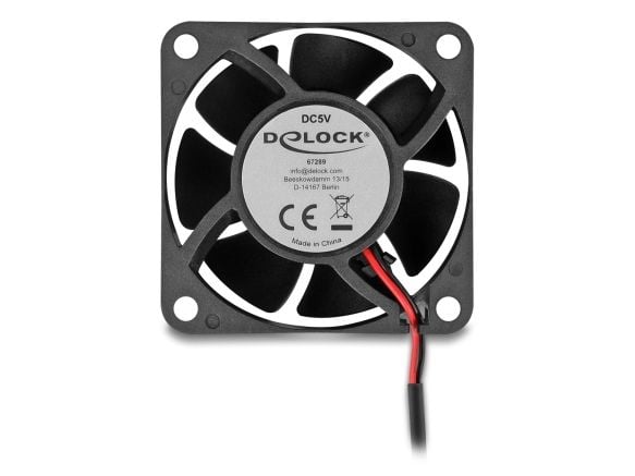 Delock - Kabinettvifte - axial - 60 mm - svart
