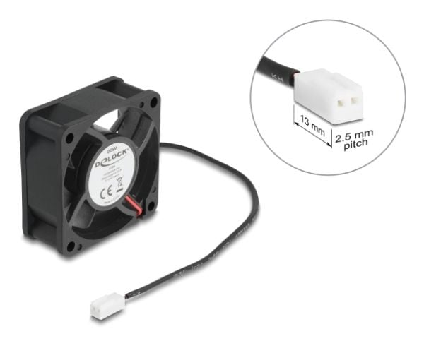 Delock - Kabinettvifte - axial - 60 mm - svart
