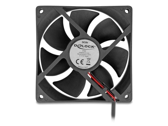 DeLOCK 67291, Tuuletin, 9,2 cm, 1,02 m³/t, lajittelu