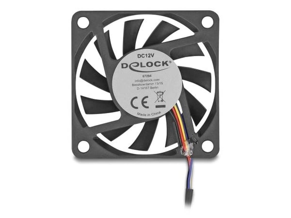 DeLOCK 67294, Tuuletin, 6 cm, 0,38 m³/t, Lajittelu