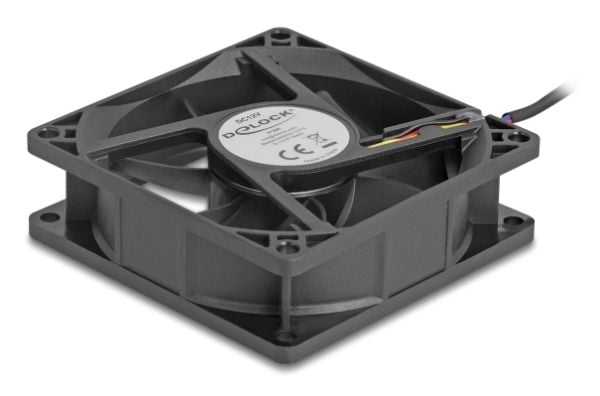 Delock - Kabinettvifte - axial - 80 mm - svart