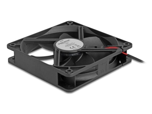 Delock - Kabinettvifte - axial - 120 mm - svart