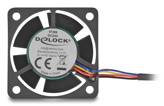 Delock - Kabinettvifte - axial - 40 mm - svart