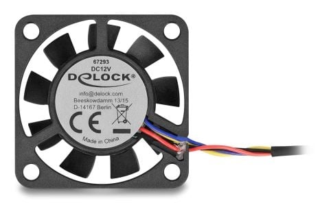 Delock - Kabinettvifte - axial - 40 mm - svart