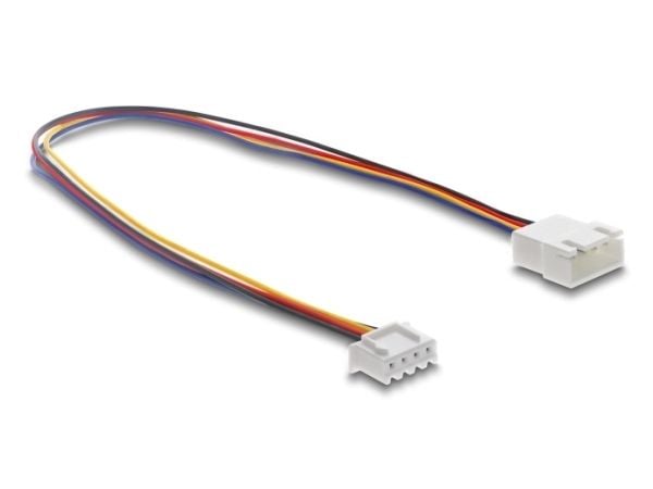 Delock - Forlengelseskabel for viftestrømforsyning - 4-pins PWM (hunn) til 4-pins PWM (hann) - 30 cm