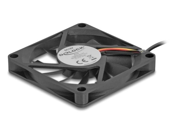 Delock - Kabinettvifte - axial - 70 mm - svart
