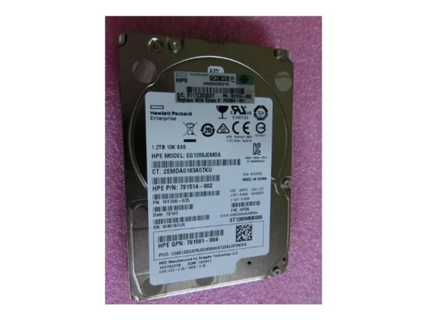 HP DRV HDD 1.2TB 10K SFF-palvelinmuisti