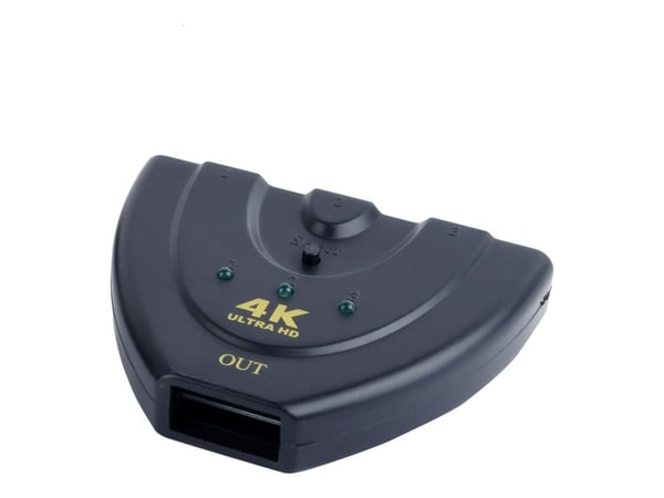 Cablexpert DSW-HDMI-35 - Video/audio switch - 3 x HDMI - stasjonær