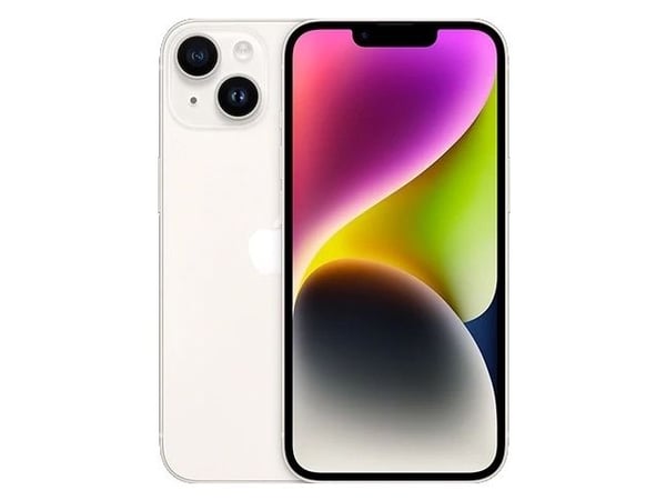 Refurbished Apple iPhone 14 128GB (Starlight) - Condition: Grade B