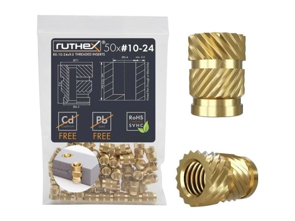 ruthex gjengeinnsats RX-10-24x9.5 GE-10-24x95-001