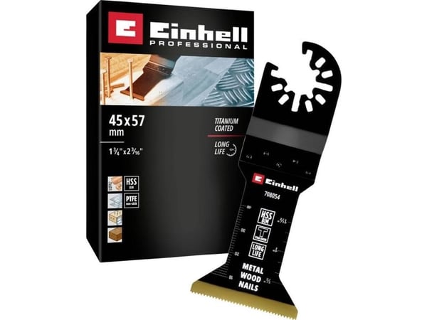 Einhell 708054 stikksagblad BIM-TI 45 mm bimetall 45 mm 1 stk (708054)
