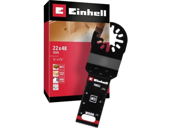 Einhell 708022 HCS dykksagblad HCS tre, 22 mm HCS dykksagblad 22 mm 1 stk