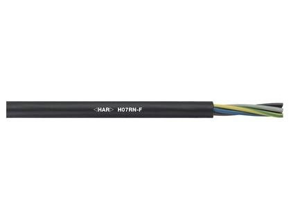 Lapp H07RN-F, Keskijännitekaapeli, musta, Kumi, Kupari, 1.5 mm², 72 kg/km