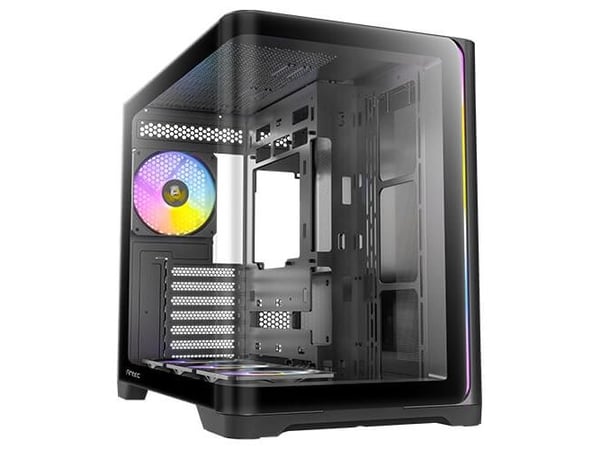 Antec 0-761345-10225-4, Midi Tower, PC, musta, ATX, ITX, mikro ATX, Muovi, Terästä, 1x 120 mm