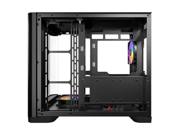 Antec 0-761345-10225-4, Midi Tower, PC, musta, ATX, ITX, mikro ATX, Muovi, Terästä, 1x 120 mm