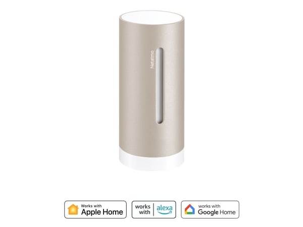 Netatmo NIM-S-WW, Sand, Luftkvalitet, Inne hygrometer, Inne Termometer, Hygrometer, Termometer, Aluminium, 0 - 100%, 3%