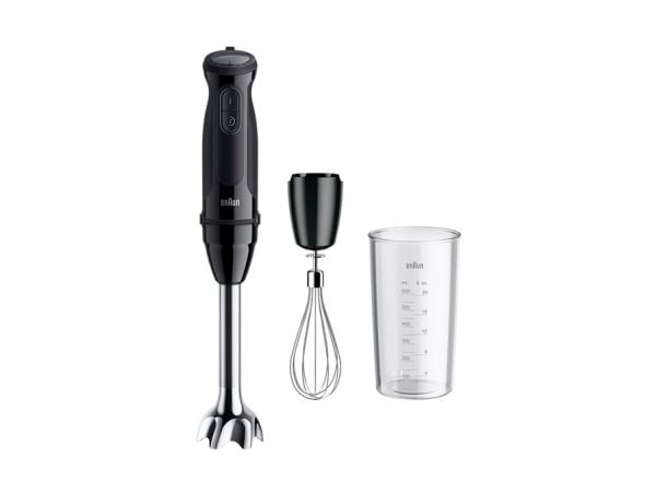 Braun MultiQuick 5 MQ 50051 M, Stav Mikser, 0,6 l, 1,2 m, 1000 W, Sort