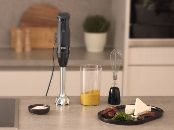 Braun MultiQuick 5 MQ 50051 M, Stav Mikser, 0,6 l, 1,2 m, 1000 W, Sort