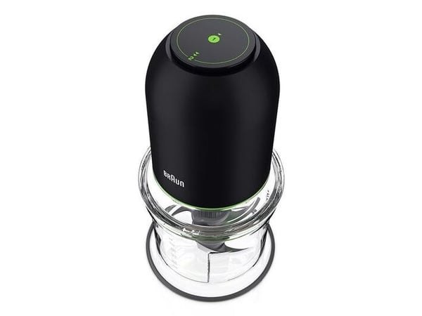 Braun CH3011BK, 0,5 l, Sort, Rustfritt stål, Plast, Berøringskontroll, 500 W