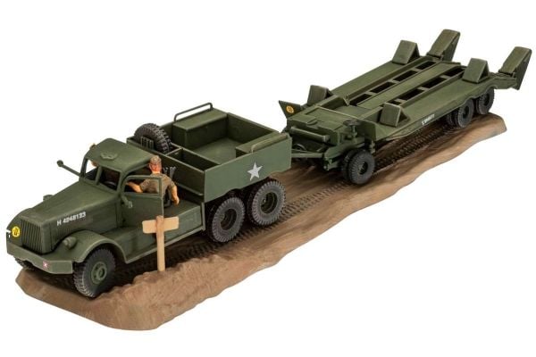 Plywood modellfordon M19 Tank Transporter 1/72