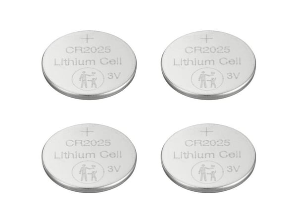 VOLTCRAFT Knapcellebatteri CR 2025 3 V 4 stk 160 mAh Litium LM2025