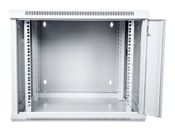 DIGITUS Professional DN-WD19 09U/550 - Skap - veggmonterbar - RAL 7035, grå - 9U - 19"
