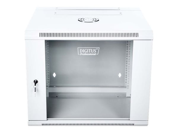 DIGITUS Professional DN-WD19 09U/550 - Skap - veggmonterbar - RAL 7035, grå - 9U - 19"