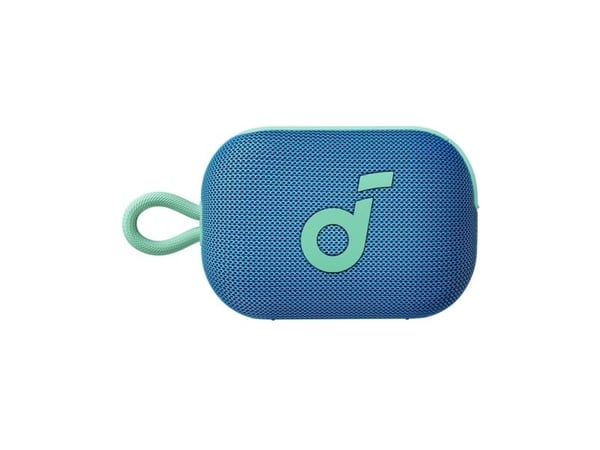 Soundcore Select 4 Go - Högtalare - för bärbar användning - trådlös - Bluetooth - Appkontrollerad - 5 Watt - blå