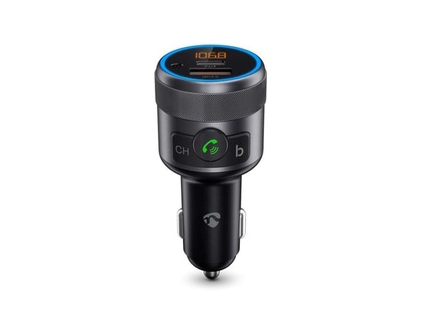 Nedis CATR3024BK, FM, Cigartenner/lighter, 2 A, 1 A, 35 mm, 84 mm